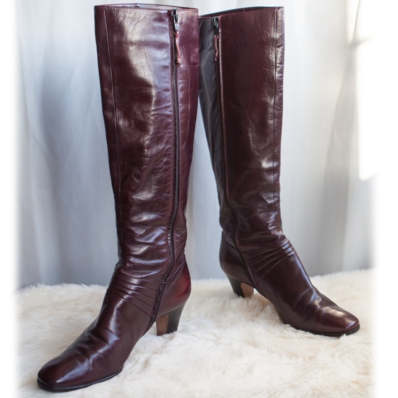Vintage Salvatore Ferragamo Carla Knee High Boots - Picture 8 of 8